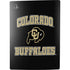 University of Colorado CU Logo on Gold PS5 Console Skin